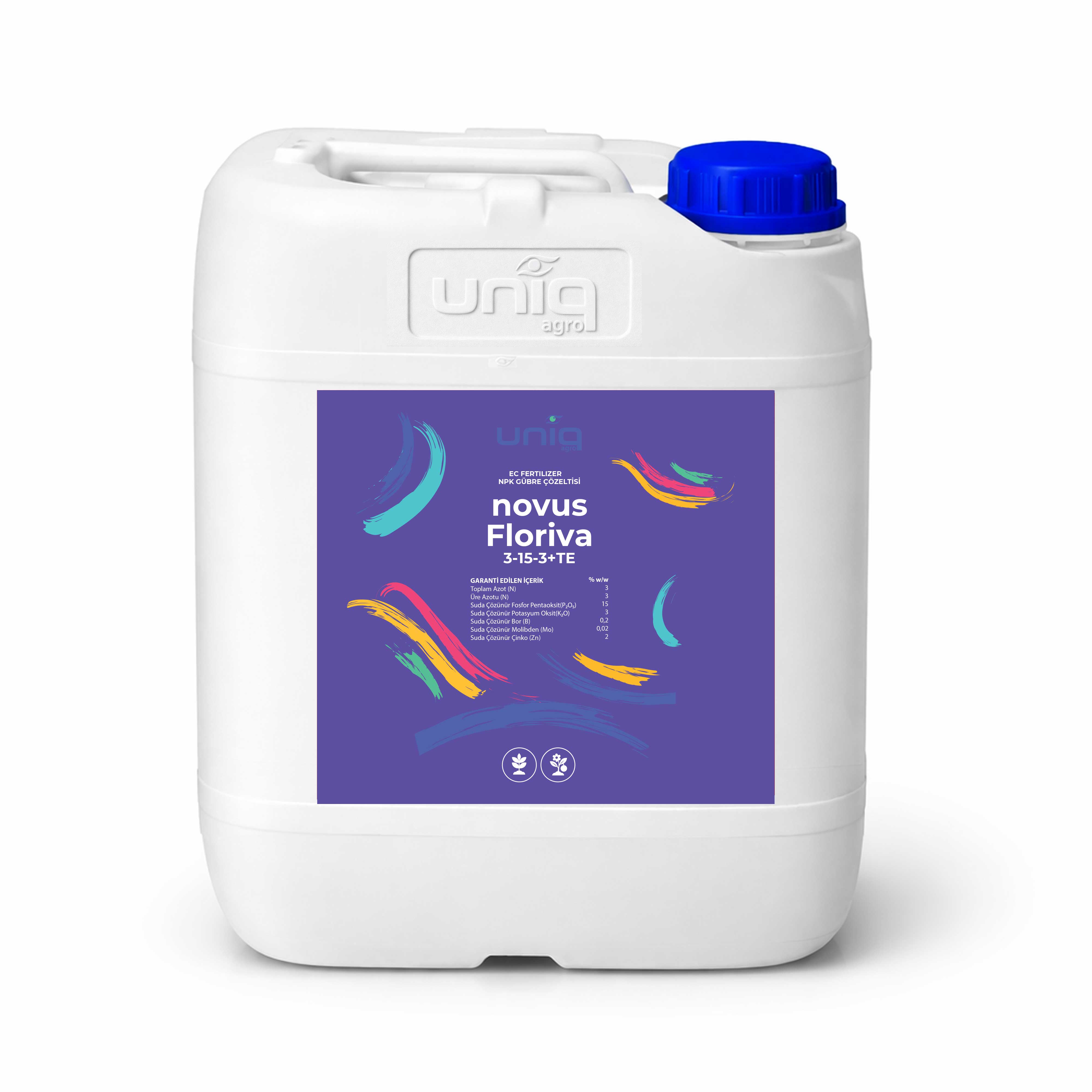 novus Floriva 3-15-3+TE